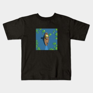 Fishing Boat Kids T-Shirt